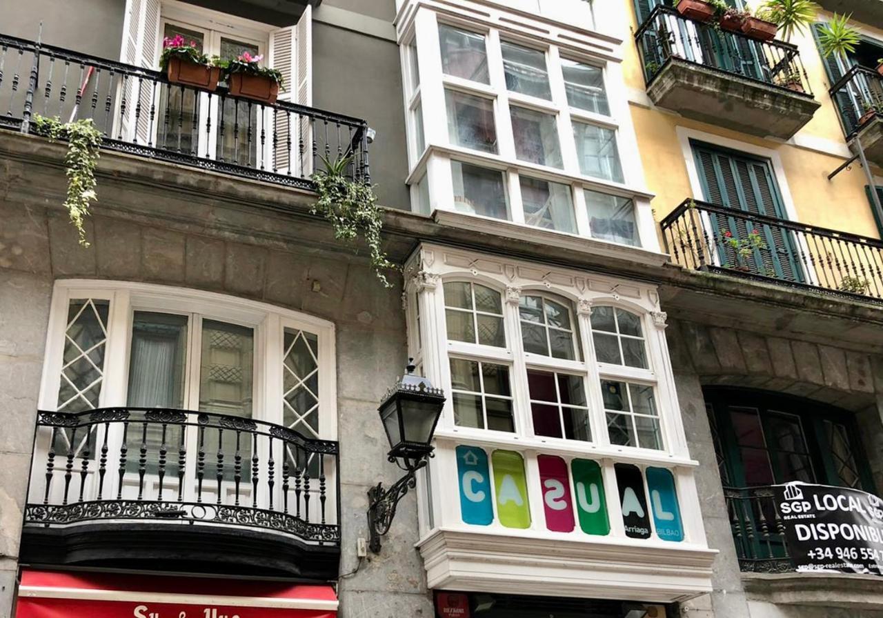 Hotel Casual Arriaga Bilbao Exterior foto