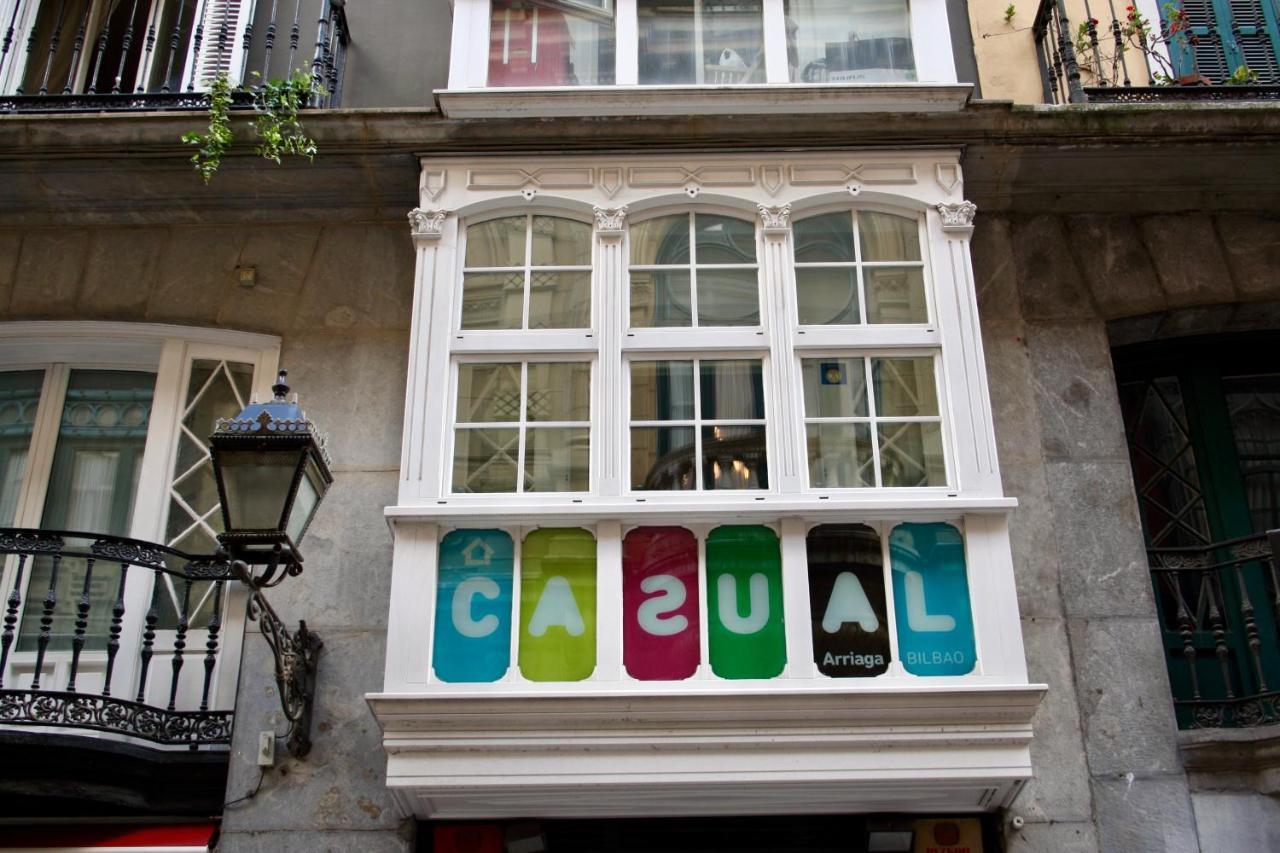 Hotel Casual Arriaga Bilbao Exterior foto
